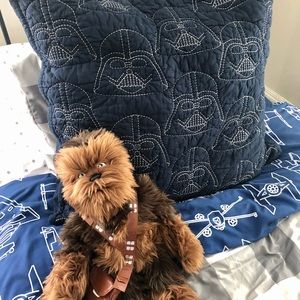 Potterybarn Star Wars Quilt and Sham (full-size)